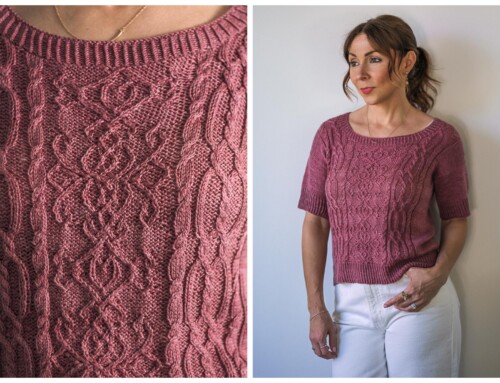 Knit This Cabled Sweater Today – Tribute
